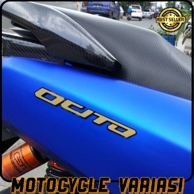 Emblem Ocito Logo Ocito 3D Ocito Motor Nmax old dan NEW Nmax 2020 V2 warna Gold merah silver Biru