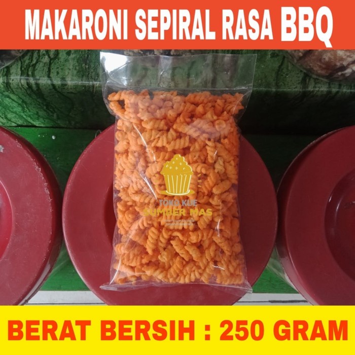 

Q12 Makaroni Spiral Rasa Asin - Asin, 1/4 Kg Dw51qs