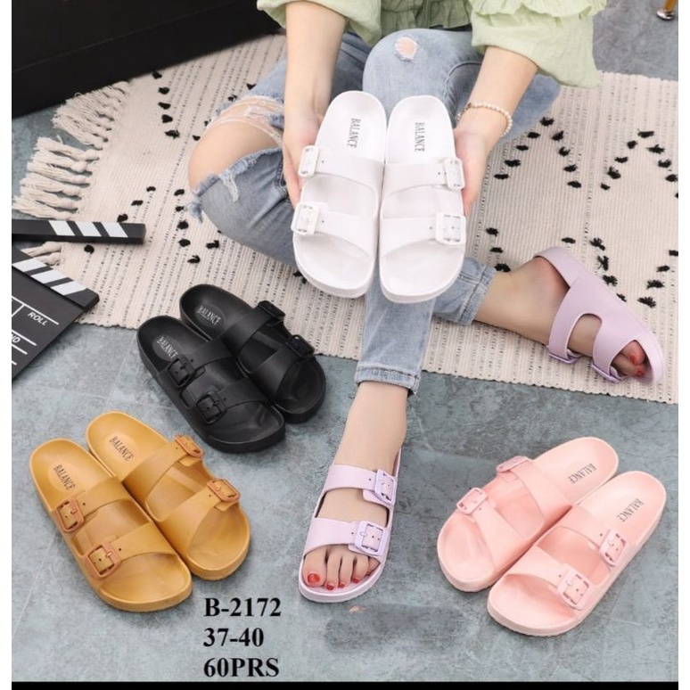 Sandal Jelly Wanita Balance  Ban Dua 2172 Birken