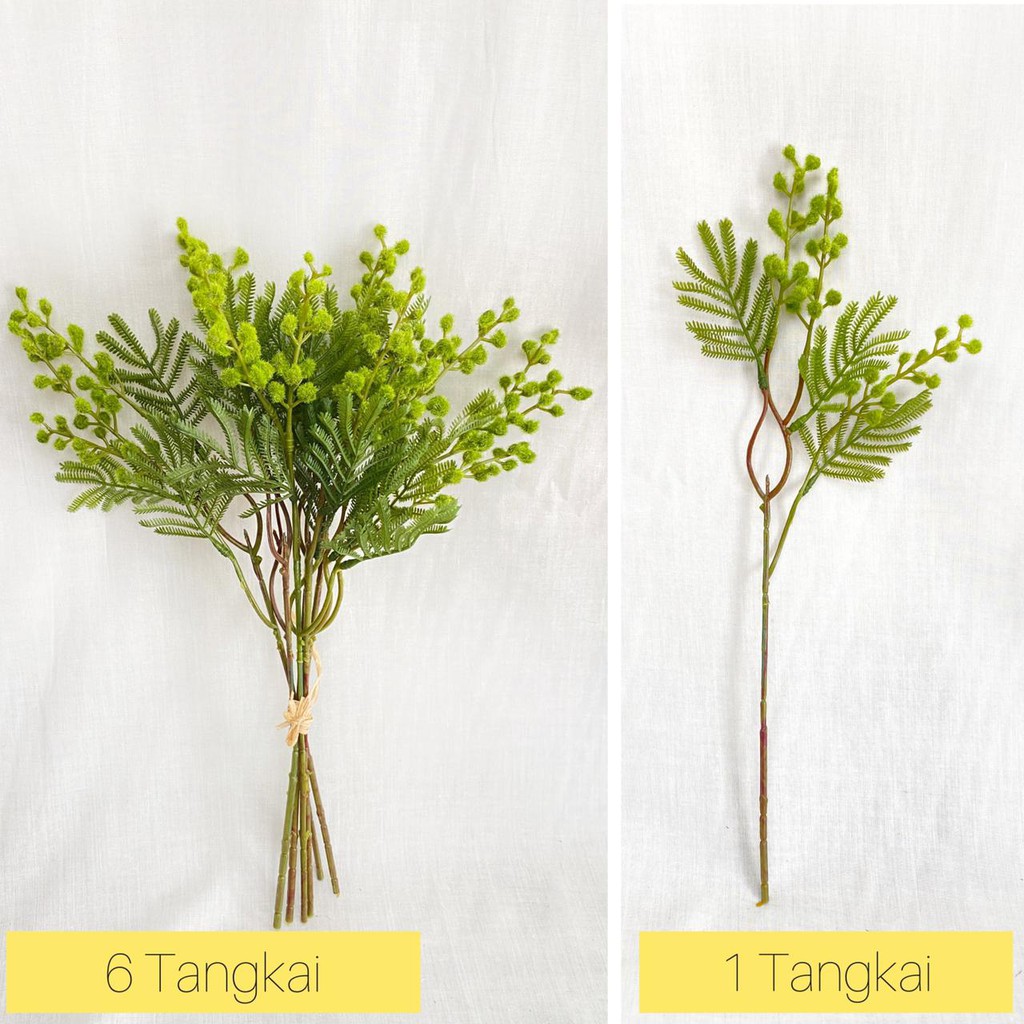 Bunga Putri Malu X1 (satuan) Bunga Artificial / Bunga Plastik / Bunga Dekorasi / Pernikahan-2