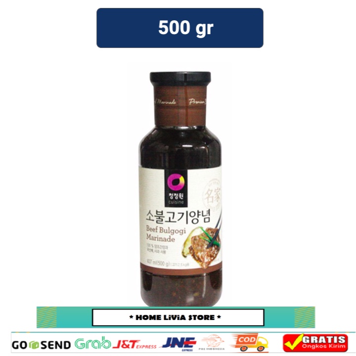 

Daesang Marinade Sauce Beef Bulgogi 500 gr