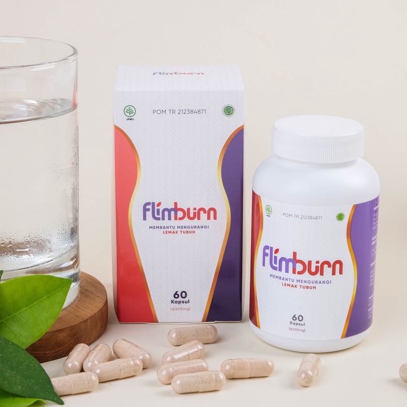 Flimburn by Flimty | 1 botol isi 60 tablet BPOM HALAL