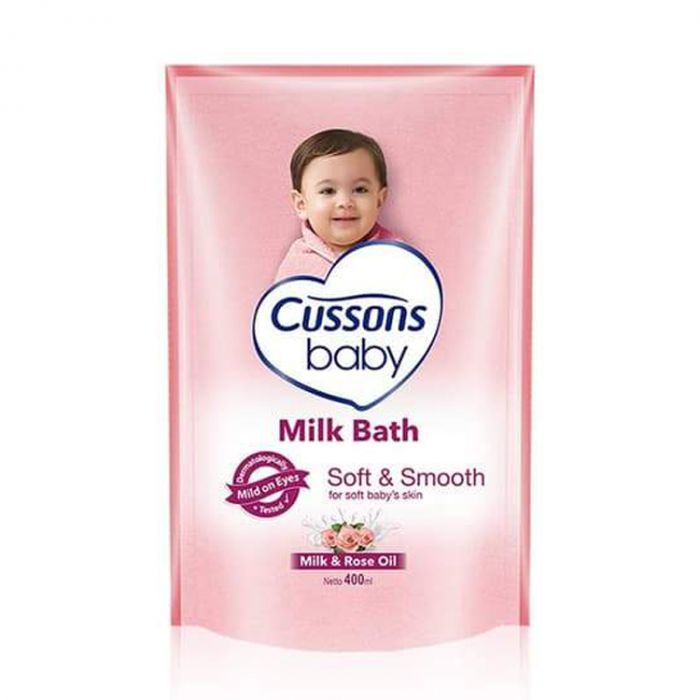 CUSSONS MILK BATH SOFT&amp;SMOOTH 400ML REFFIL