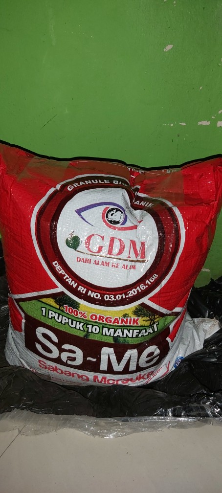 Gdm Granule Bio Organik Same Pupuk Padat Tanaman