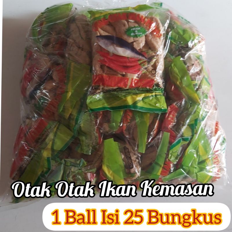 

Otak Otak Ikan Pedas Kemasan Seball Isi 25 Pack Grosir