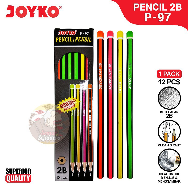 

[PAK] PENSIL JOYKO P-97 2B*