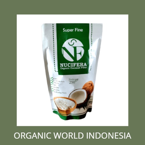 

NUCIFERA Organic Coconut Flour 250g /Tepung Kelapa Gluten Free