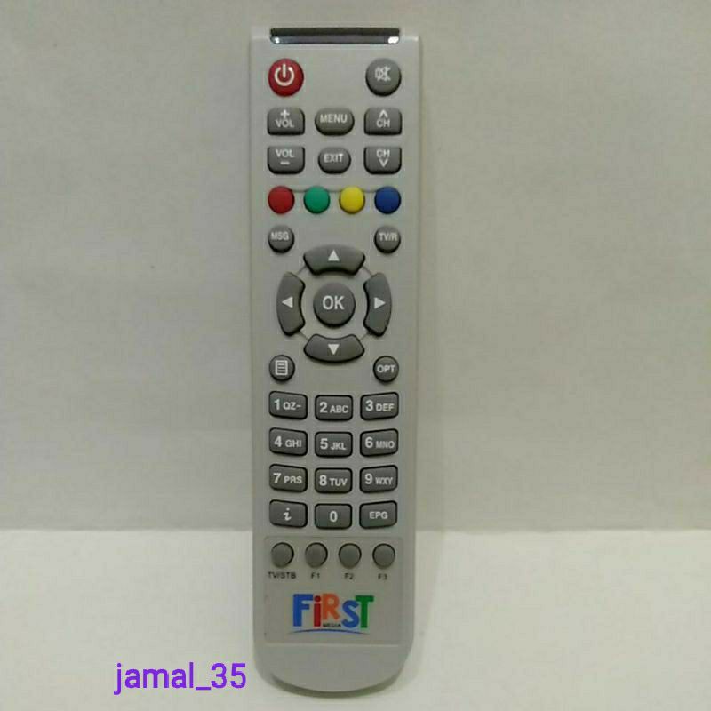 REMOTE REMOT STB FIRST MEDIA TV KABEL ORIGINAL ASLI