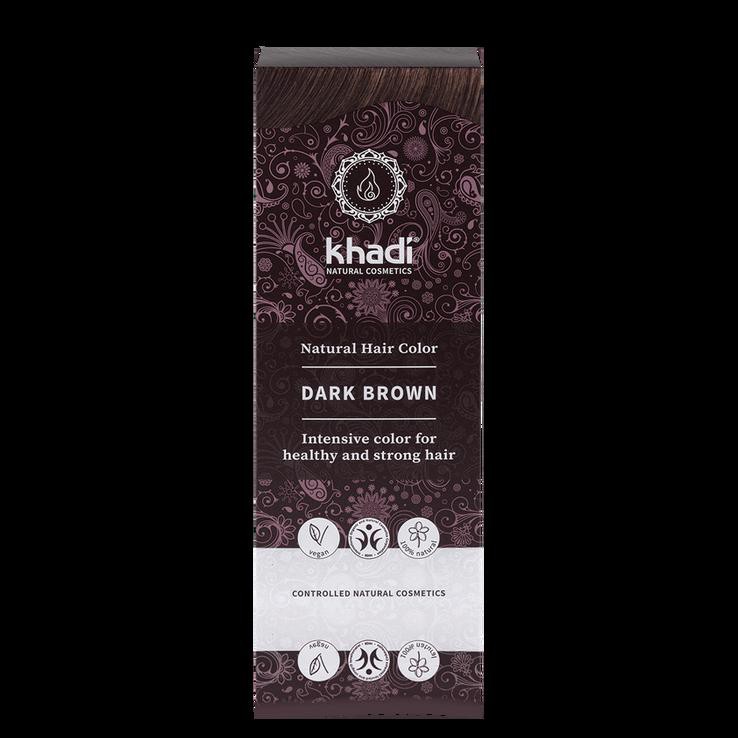 Jual PROMO KHADI NATURAL HERBAL HAIR COLOUR/PEWARNA RAMBUT ALAMI VEGAN -  BLACK | Shopee Indonesia