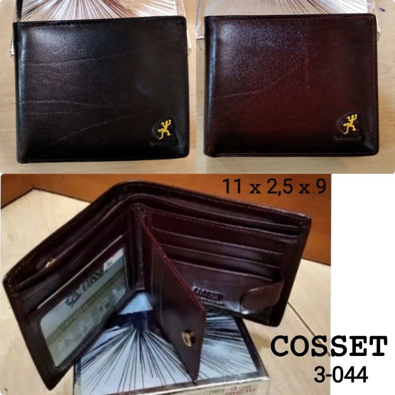 Dompet Kulit Asli COSSET Original Dompet Pria Dompet Branded