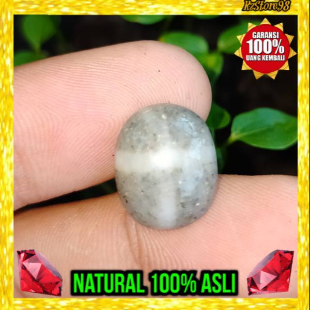 Batu asli tapak jalak abu abu batuan alam natural batu cincin batu mulia batu akik