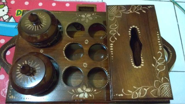 Set Toples + Tempat Aqua + Tempat Tisu