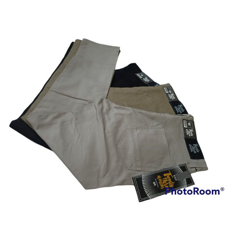 CELANA CHINO KANVAS STREET PRIA/CELANA PANJANG PRIA/CELANA CHINO KANVAS SLIM-FIT/CELANA KANVAS MELAR