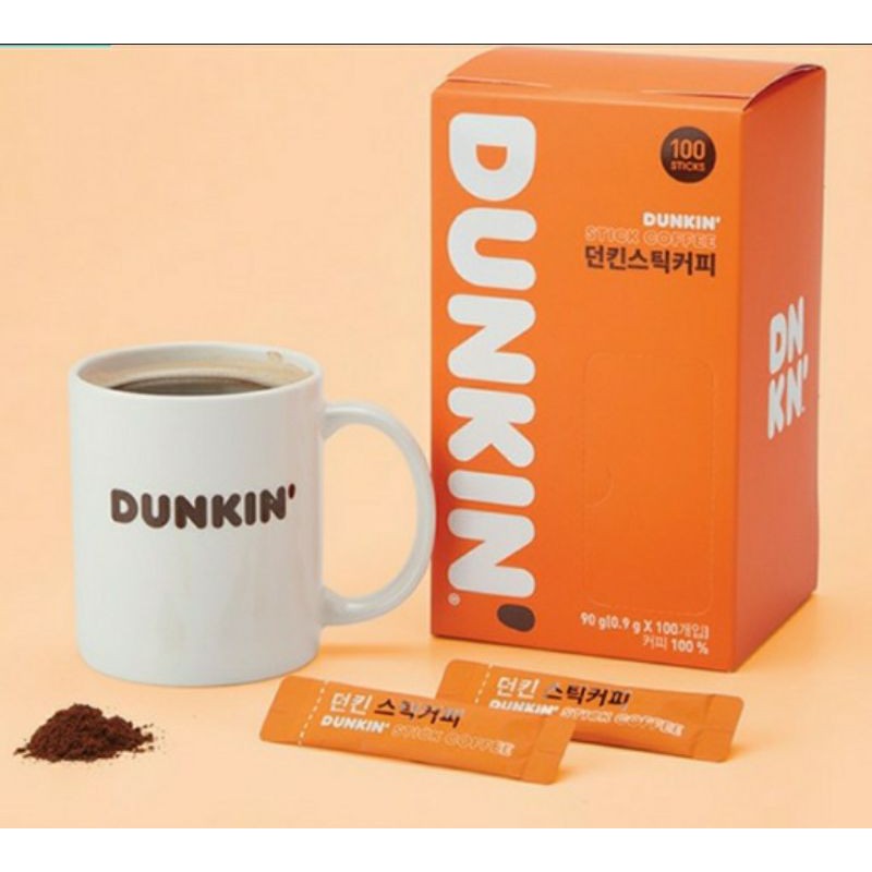 

(PO KOREA) DUNKIN DONUTS KOREA COFFEE SACHET ISI 100 LIMITED EDITION