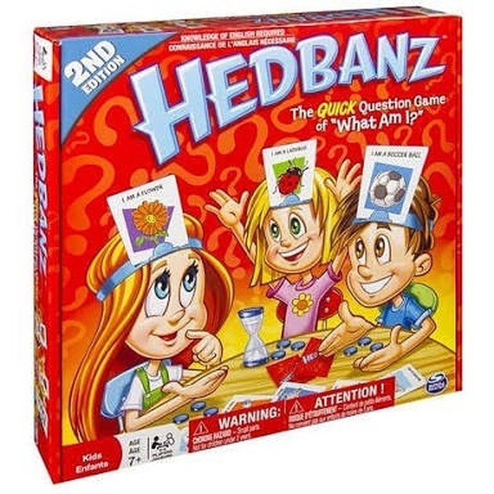 Mainan Edukasi Hedbanz Headband Family Game Tebak Kata