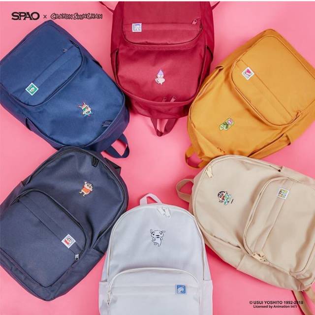 SPAO x Sinchan Backpack