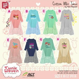 TUNIK ANAK VITTO TUNIK WOVEN