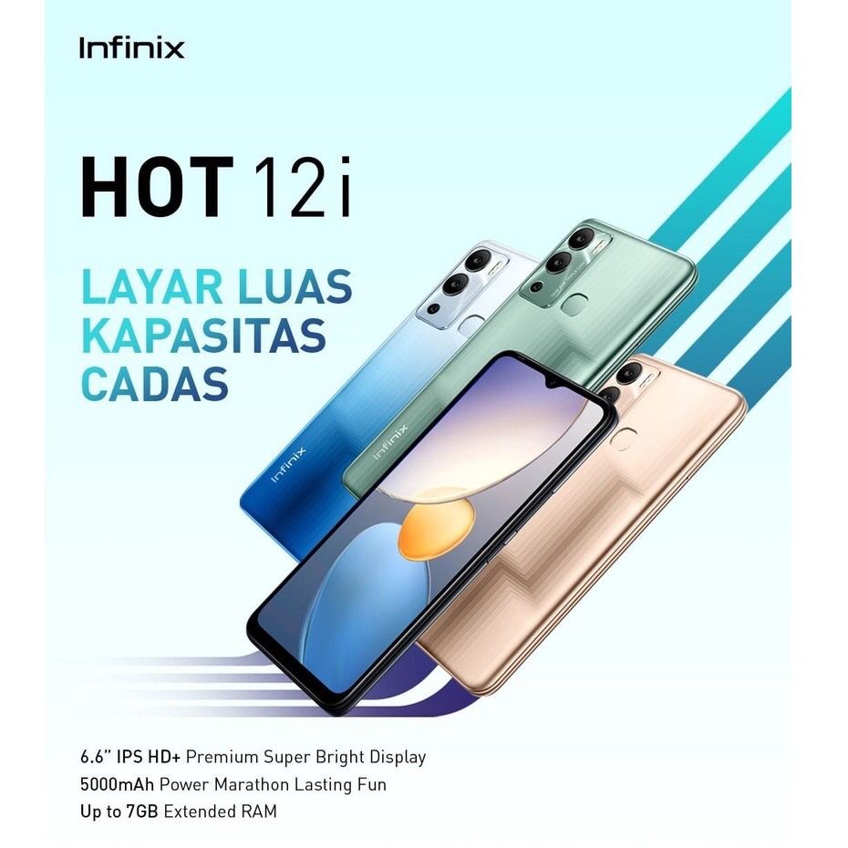 Infinix Hot 12i 4GB + 64GB Garansi Resmi Infinix Indonesia-5
