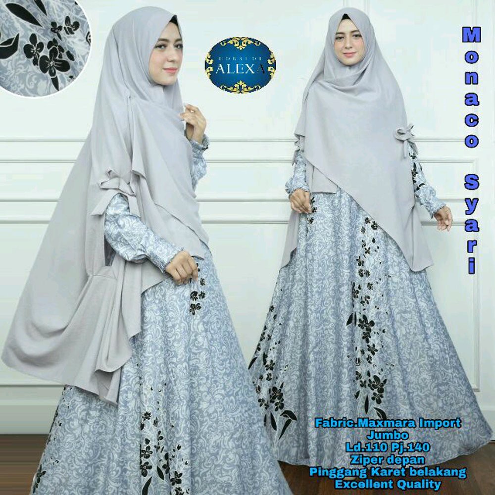 Baju Muslimah syari keren  Baju Muslimah syari murah  Baju Muslimah syari model terbaru  Baju Musli