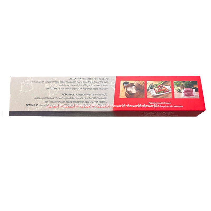 Eats Baking And Cooking 30X10cm Vegetable Parchment Natural Paper Kertas Baking Kertas Minyak Untuk Oven Panggang Kue Eat Baking Cooking Kertas Kue Warna Coklat Krem