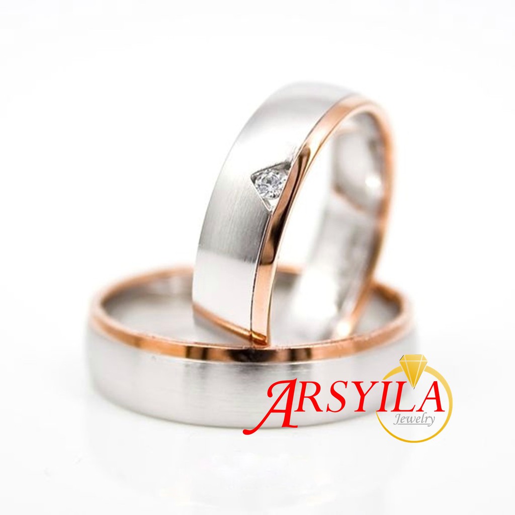 Cincin Kawin Cincin Tunangan Simple By Arsyila Jewelry