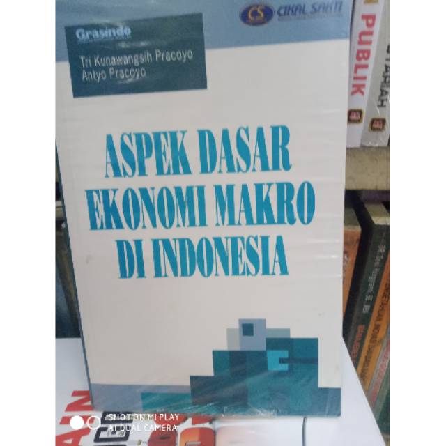 

Buku aspek dasar ekonomi makro di Indonesia