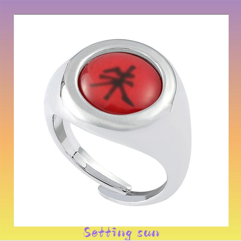 COD✨10 Gaya NARUTO Mainan Cincin akatsuki Cosplay Anime Jepang HOKAGE Akatsuki Ninjaas Sasori Itachi Hidan Deidara Pein