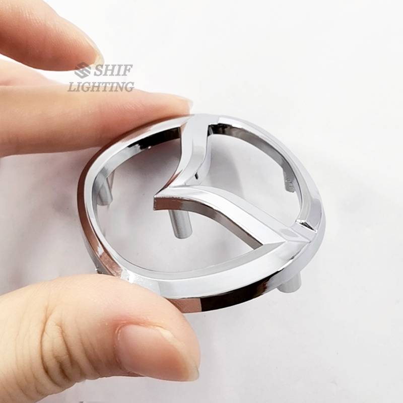 1pc Stiker Emblem Logo Mazda Pengganti Bahan Abs Untuk Stir Mobil Mazda