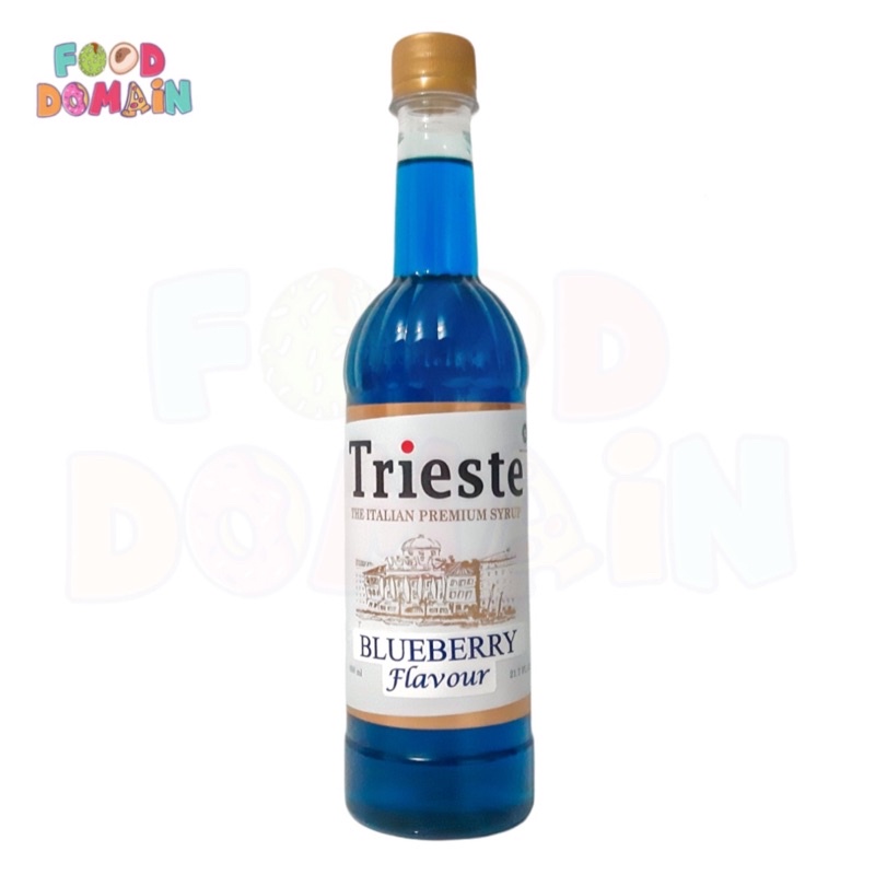 

Trieste Syrup Blueberry - Sirup Rasa Bluberi - 650ml - Blue Berry