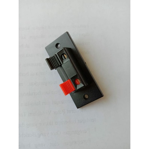 terminal speaker 2 pin kecil