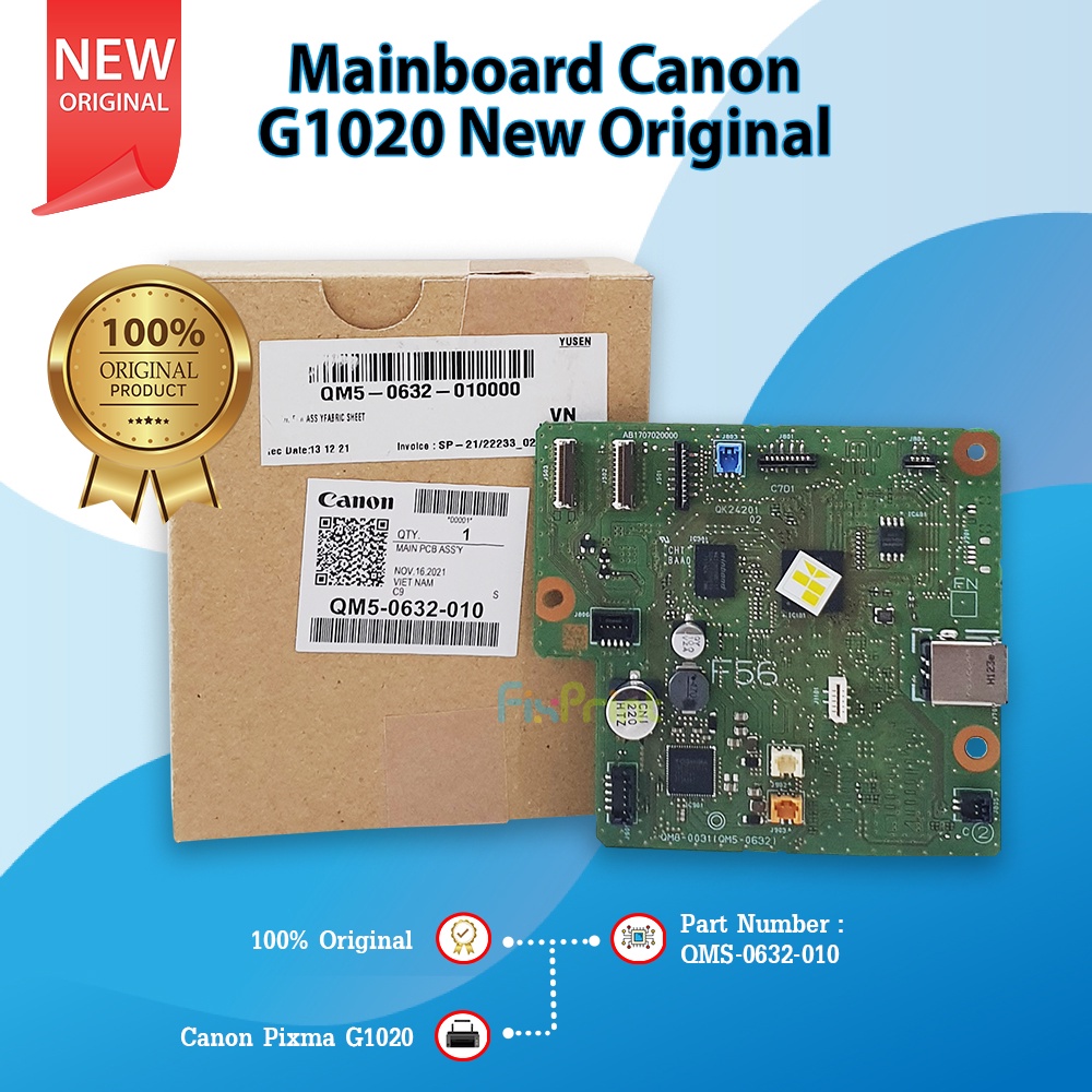 Board Mainboard Printer Canon G1020 Motherboard Logic G-1020 G 1020 New Original