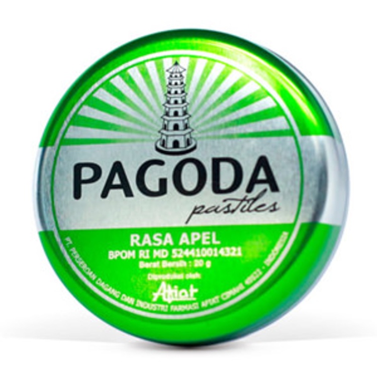 

Pagoda Rasa Apel 20gr - Permen Pastiles