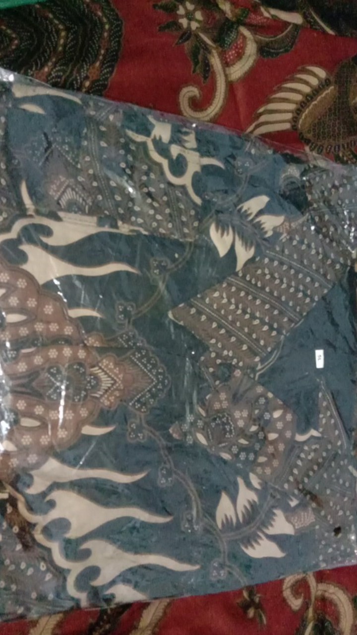 Kemeja Jumbo Hem Batik Terviral Top 1 Di Shopee Original No Kw Ready Seragam Harga Grosir