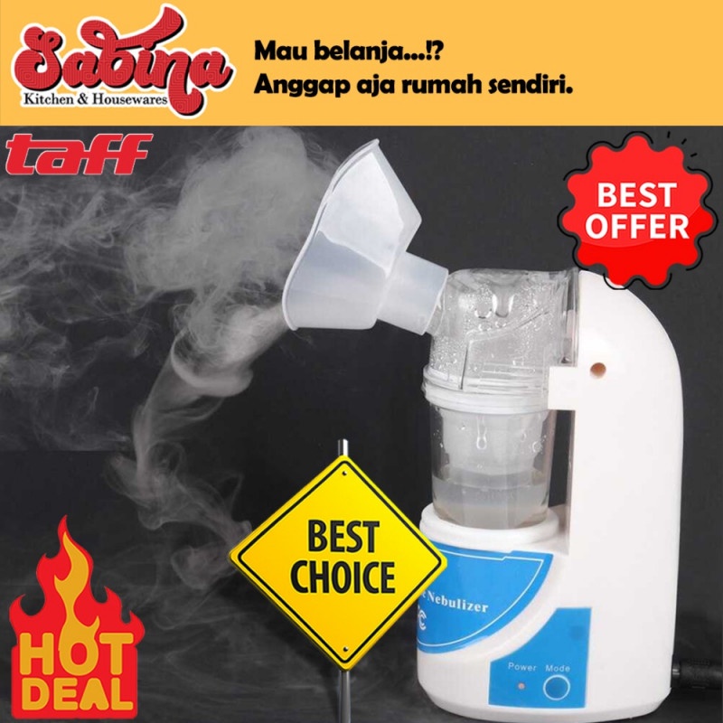 Alat Terapi Pernafasan Ultrasonic Inhale Nebulizer