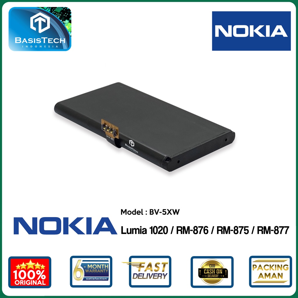 BATERAI NOKIA LUMIA 1020 - RM875 - RM-876 - RM877 - BV-5XW - ORI