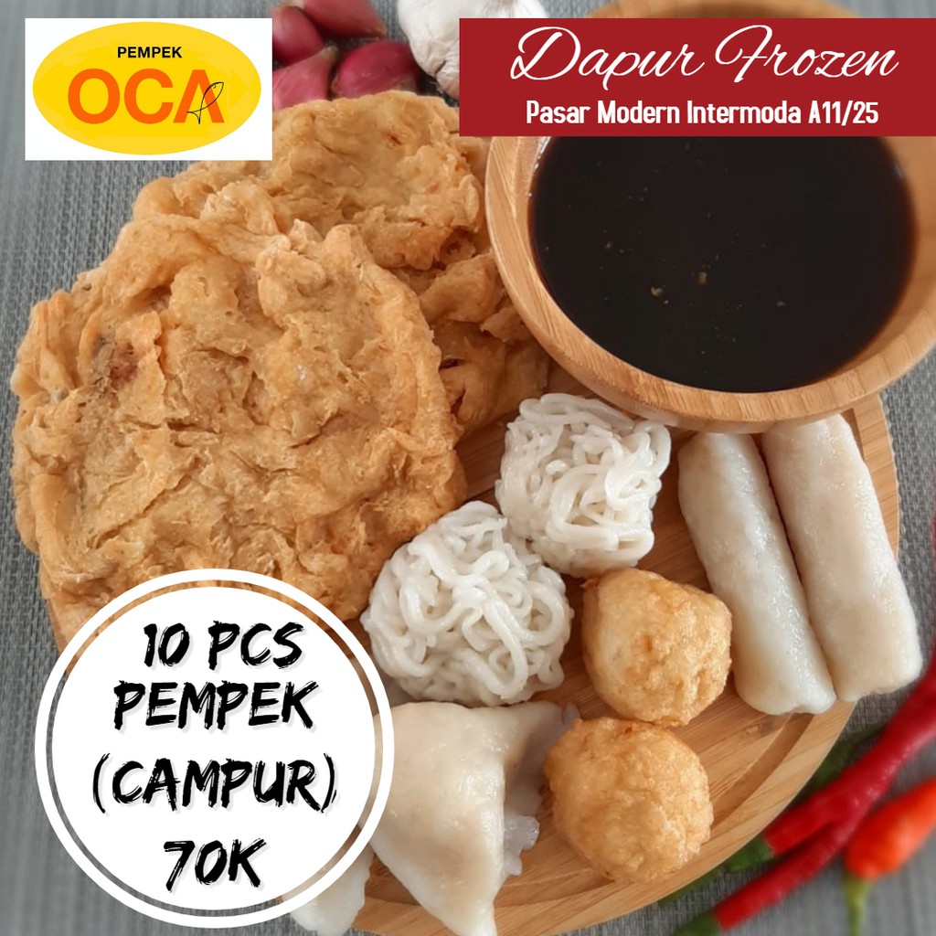 

Pempek Campur 10pcs Frozen