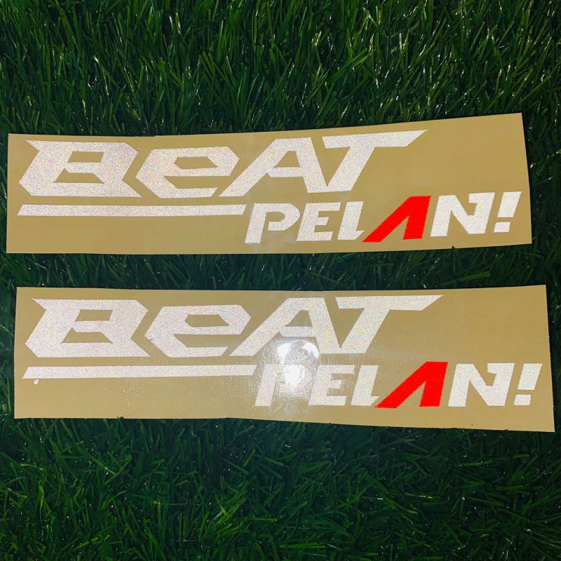 Sticker beat pelan cuting sticker motor beat PELAN 1pcs