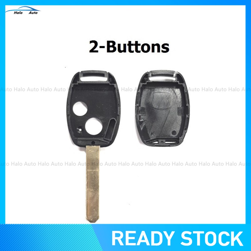 Case Shell Remote Kunci Fob Pengganti untuk Honda Civic Accord Jazz frv