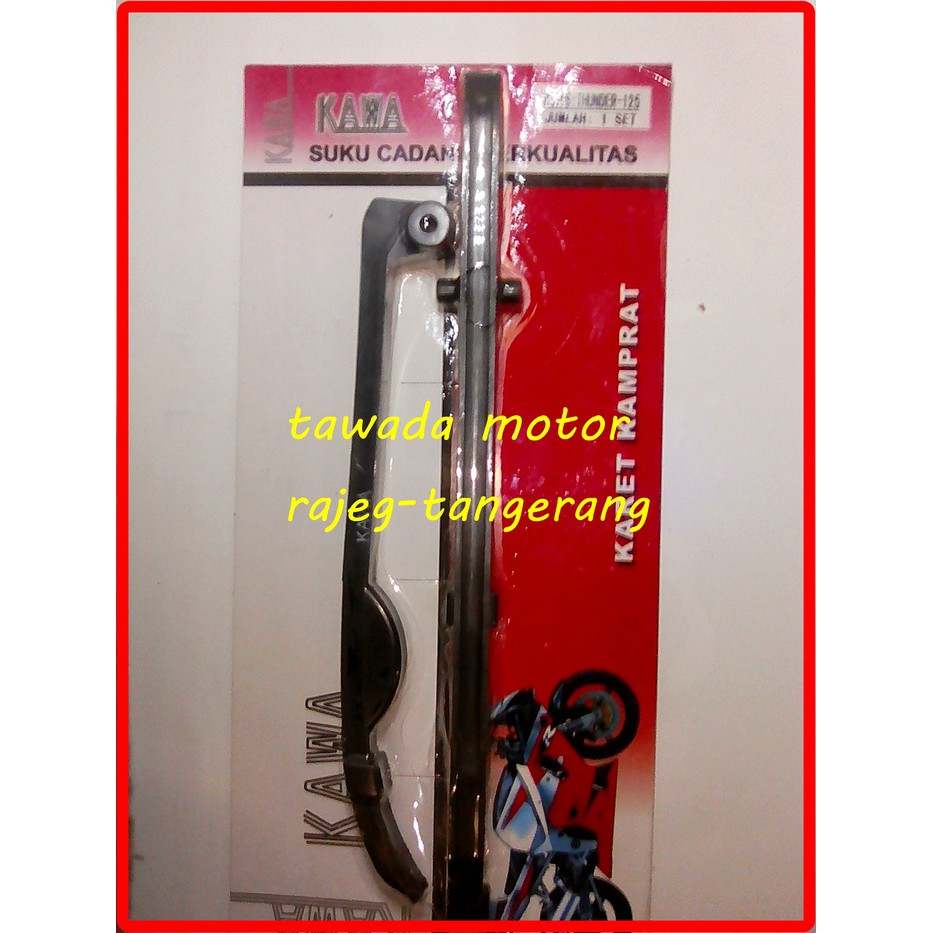 KARET TENSIONER SUZUKI THUNDER 125 MERK KAWA 2