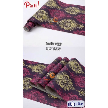 [TERLARIS] WALLPAPER DINDING WALLPAPER STIKER wallpaper pvc anti air anti noda