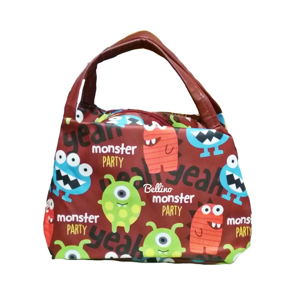 Tas Bekal Makanan Motif Lucu Random Murah Tas Tenteng Bekal Lunch Bag Tas Kotak Makan Tas Serbaguna