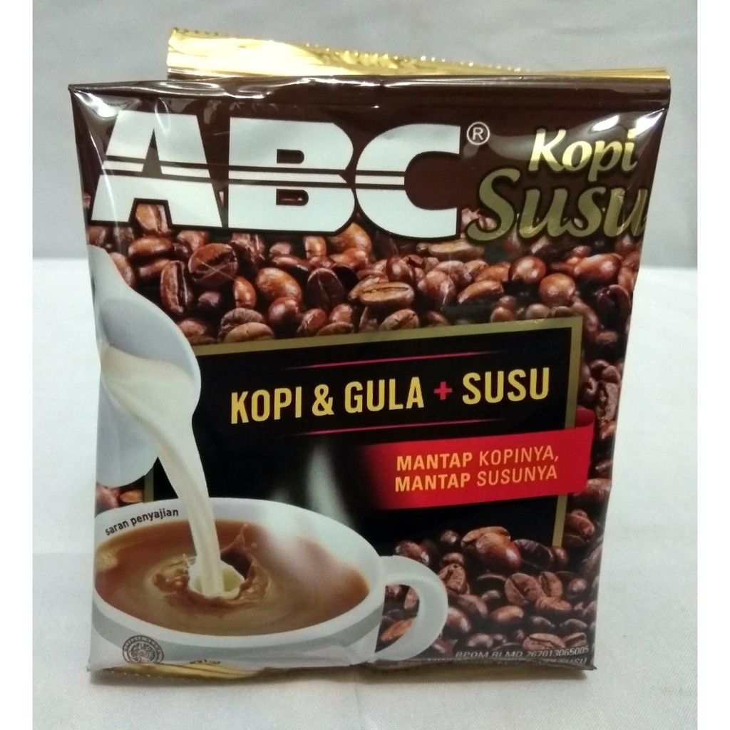 

Aneka Snack Kopi Susu ABC Renceng isi 10 Sachet @31 gram