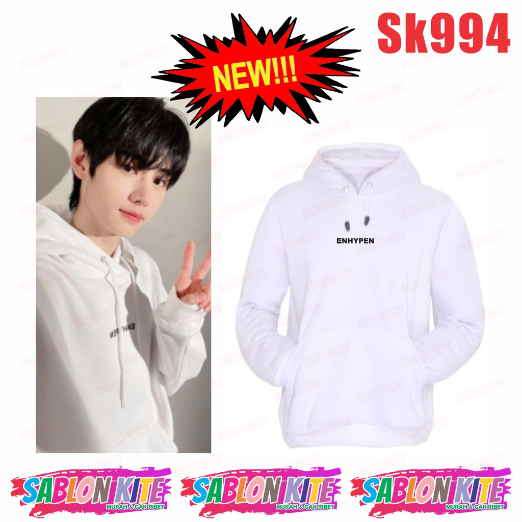 MURAH!!! HOODIE SWEATER LOGO KECIL TENGAH SK994 ADA 3 WARNA UNISEX