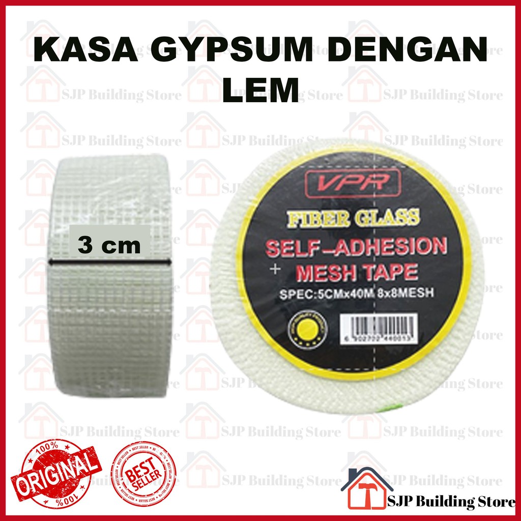 KASA LEM GYPSUM FIBERGLASS / PERBAN PLAFON GIPSUM