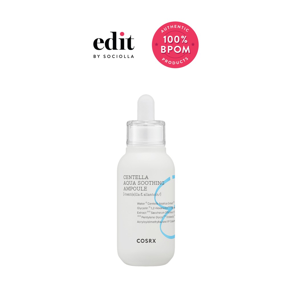 

COSRX Hydrium Centella Aqua Soothing Ampoule - size: 40 ml Edit by Sociolla