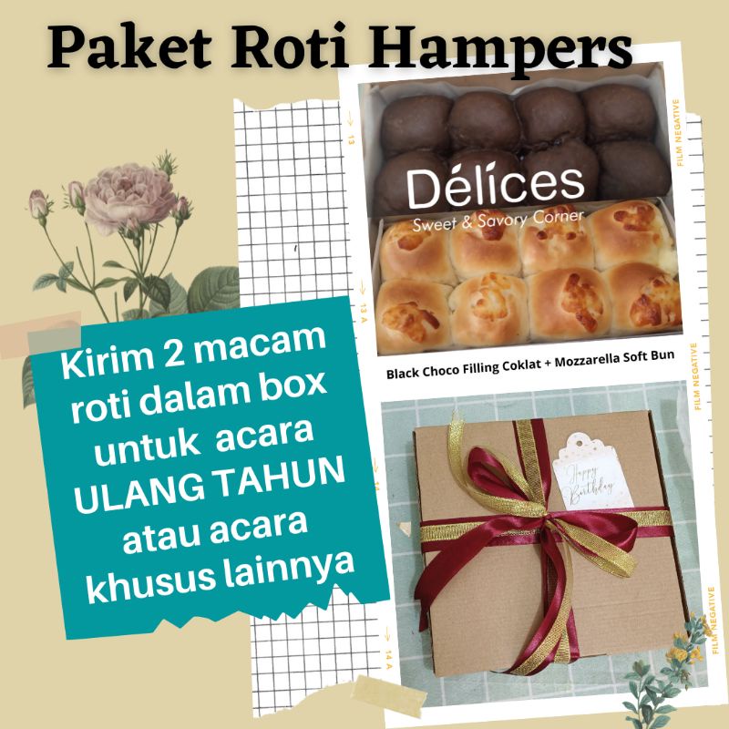 

Paket Roti Hampers, Birthday Hampers