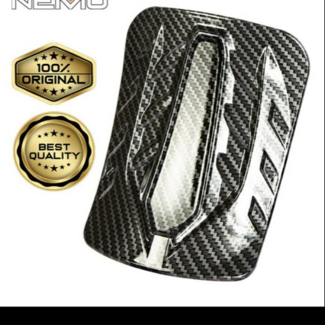 Cover tutup tangki carbon premium yamaha all new nmax