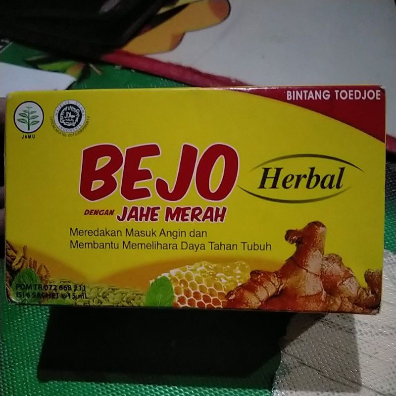 

Bintang toedjoe bejo jahe merah 6x15ml