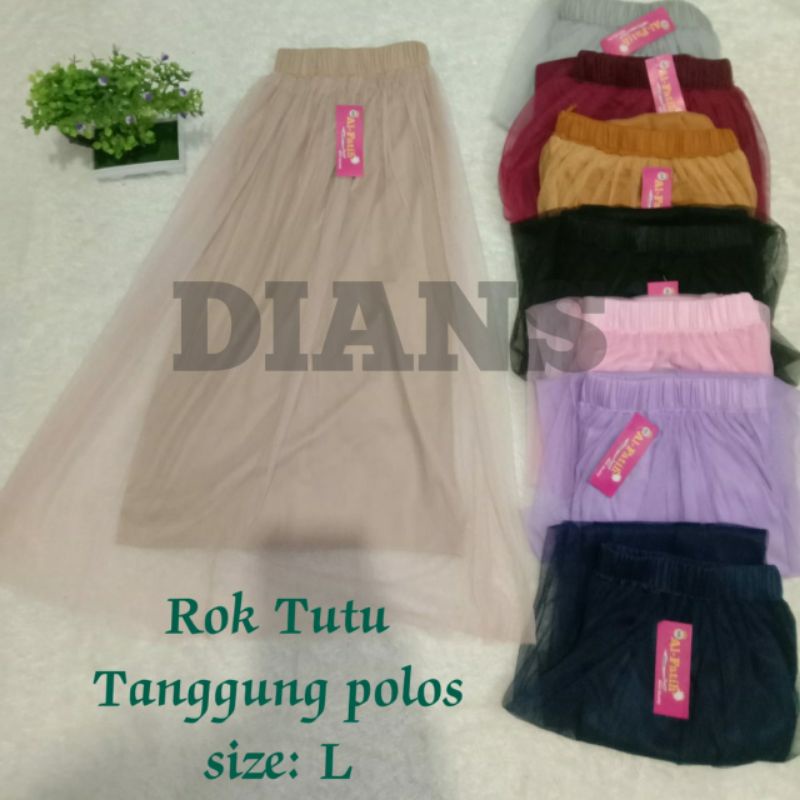 Rok Tutu Polos Anak / Rok Tutu Maxi Skirt Best Seller