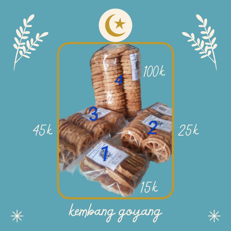 

cemilan khas lebaran/ kacang thailand/ keripik sentul/ kembang goyang/ akar kelapa / biji ketapang